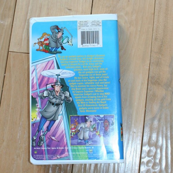 INSPECTOR GADGET - Greatest Gadgets VHS - Picture 6 of 9